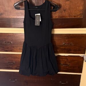 Elegant Black Mini Dress